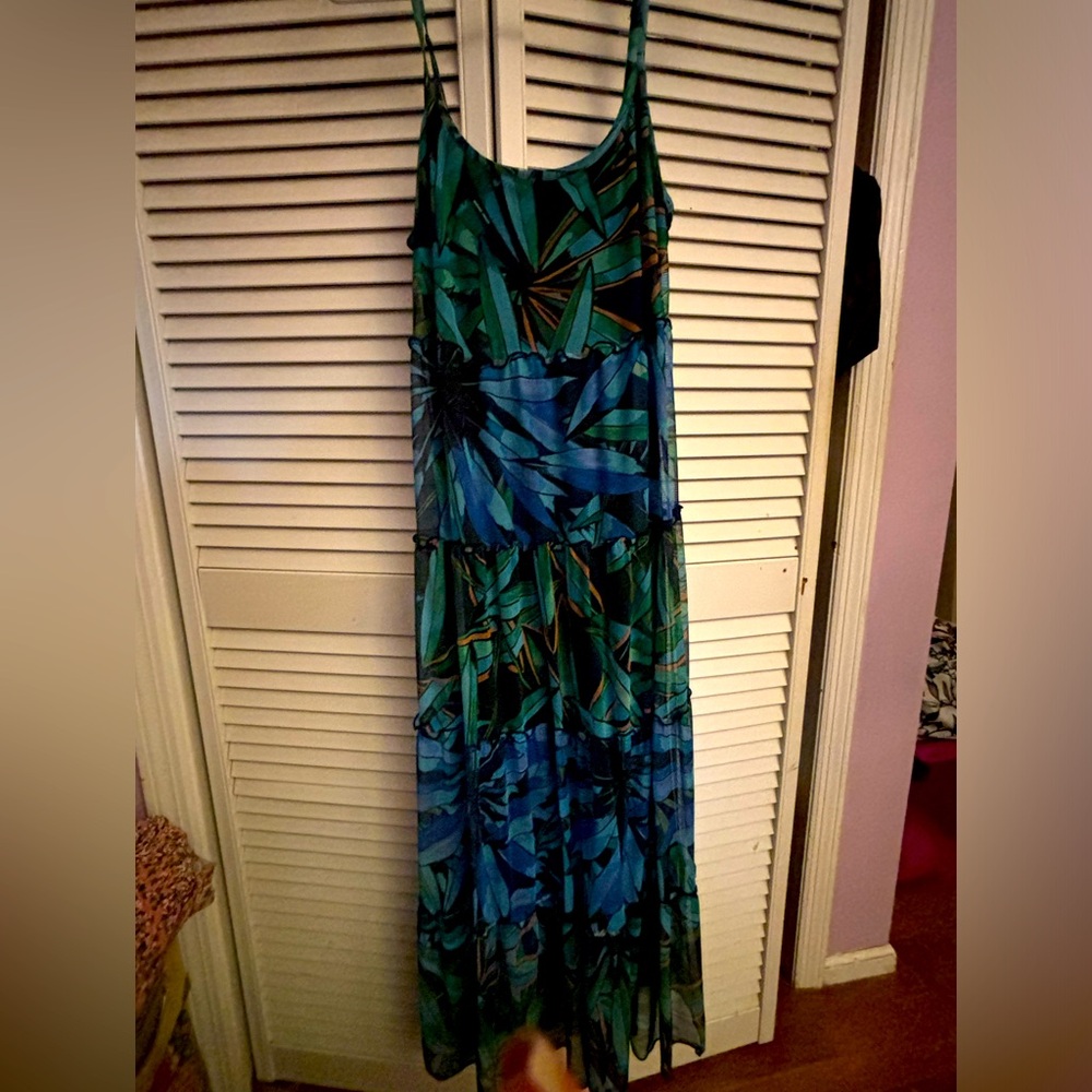 Desigual tropical leaf print- new without tags , never worn !